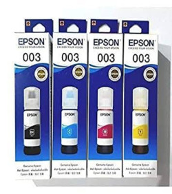 Epson 003 65ml Ink Bottle (Magenta, Yellow, Cyan, Black)