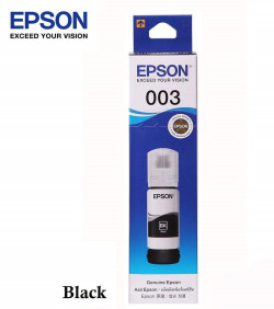 Epson 003 65ml Ink Bottle (BLACK)