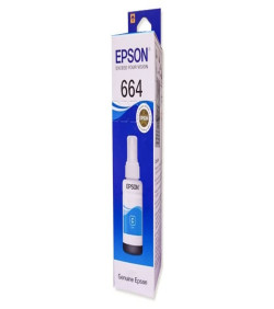 Epson 664 70ml Ink Bottle (CYAN)